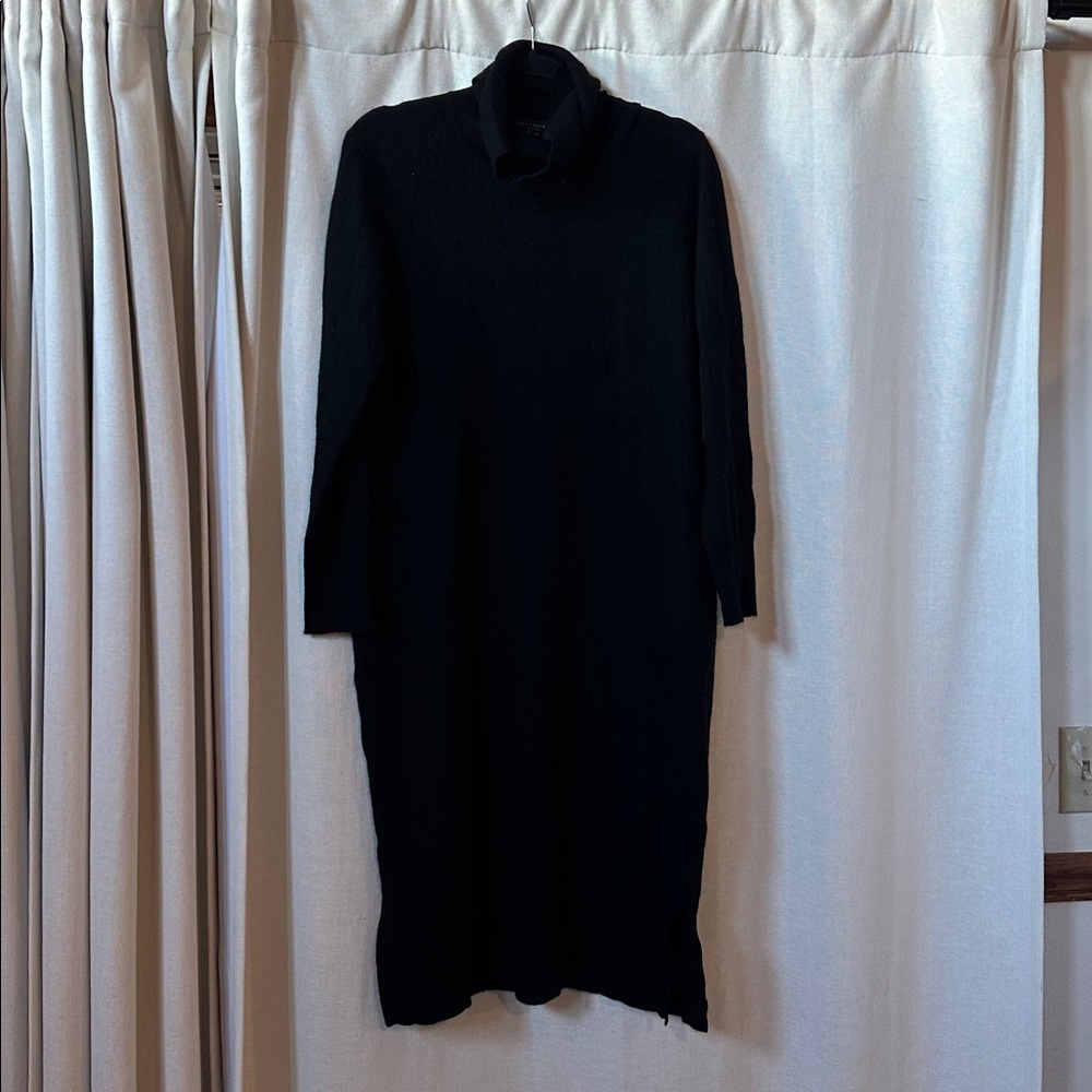 Charter Club Women's 100% Cashmere Turtleneck Midi Dress MEDIUM NWOT